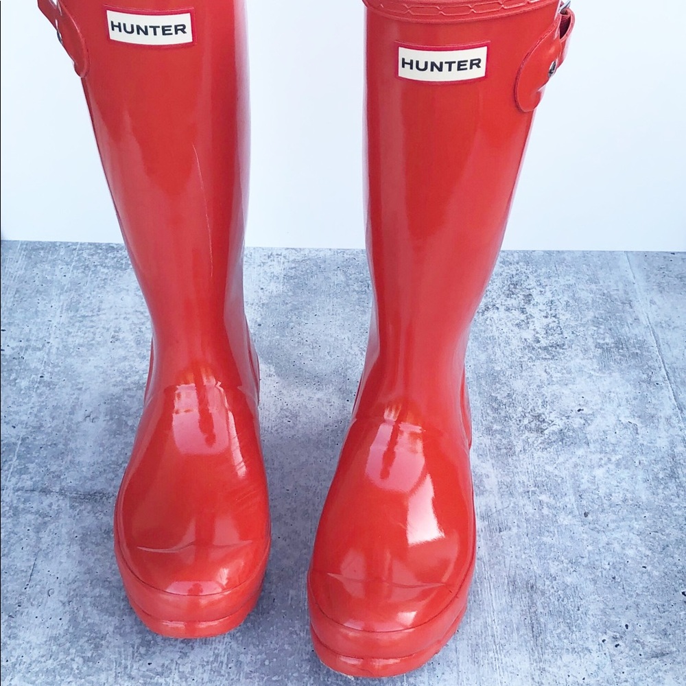 Hunter Rain Boots Size 5 - Picture 1 of 8